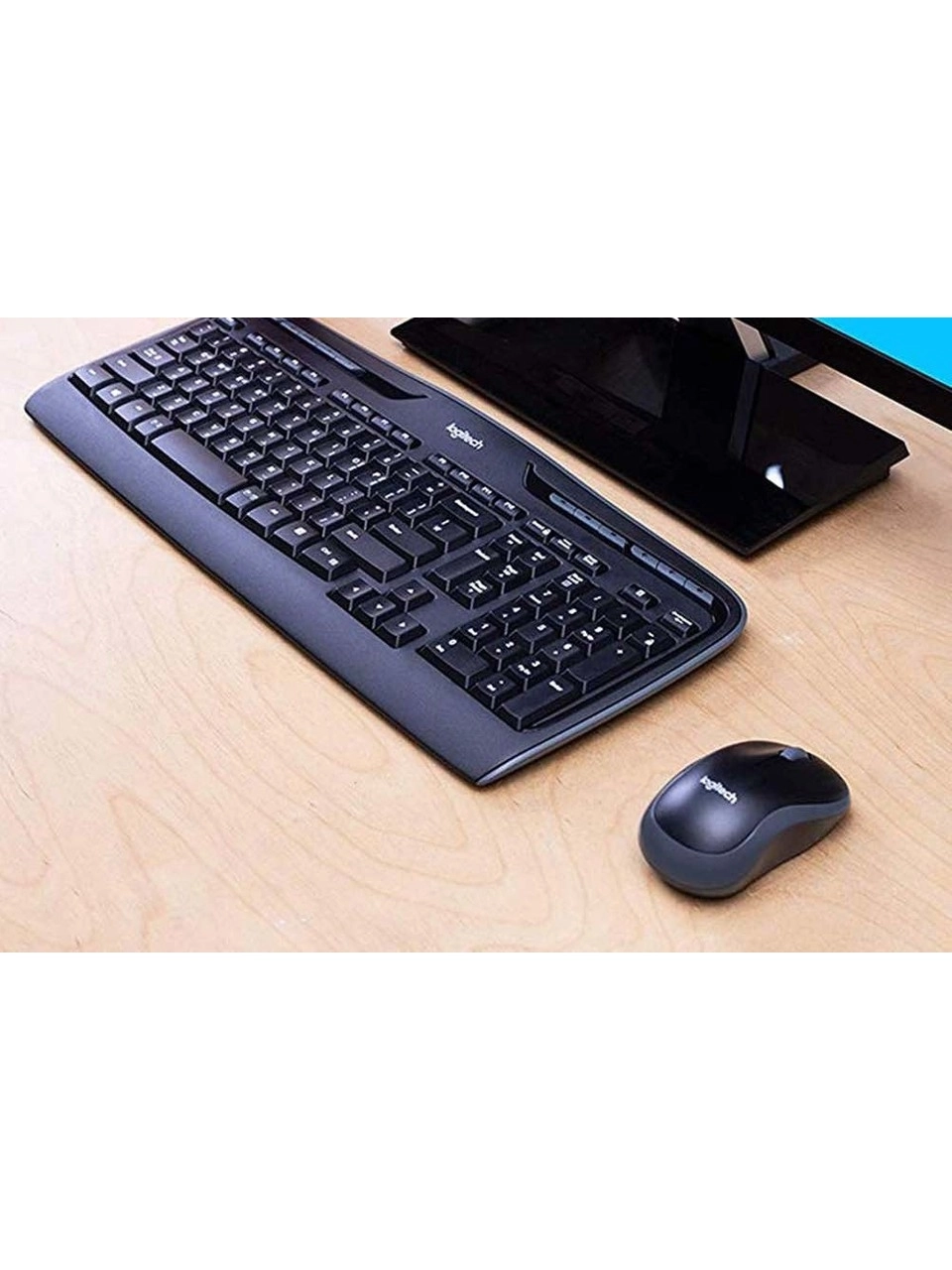 Logitech MK330 Multimedya Kablosuz Q Klavye Mouse Set ( Distribütör Garantili)