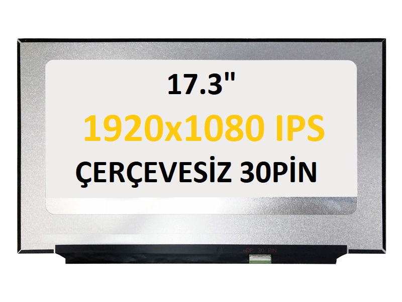 Lenovo V17 82GX007VTX021 17.3’’ Vidasız 30 Pin Led Ekran  (60HZ)