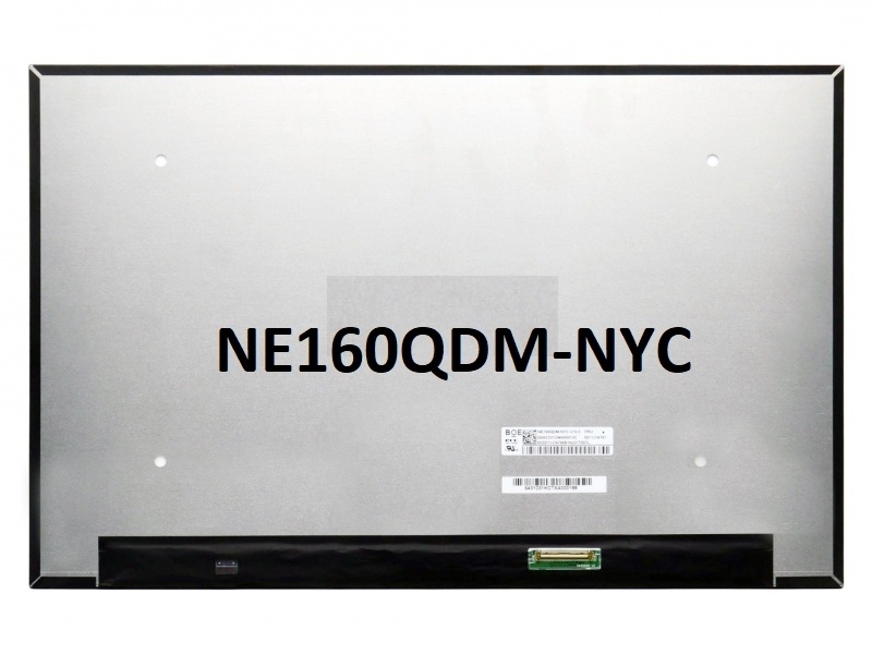 16.0’’ SLİM 40PİN 2560X1600 165HZ IPS ÇERÇEVESİZ NE160QDM-NY1