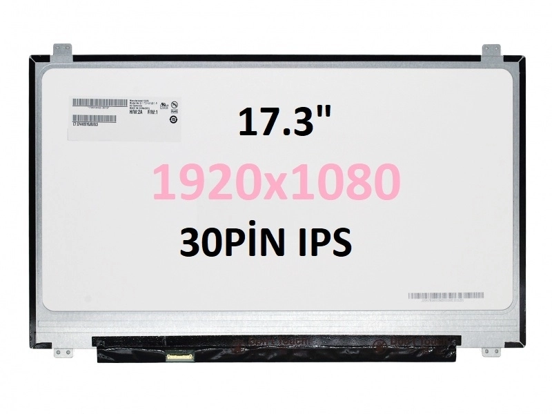 NV173FHM-N41 17.3’’ 30Pin Slim Led EKRAN
