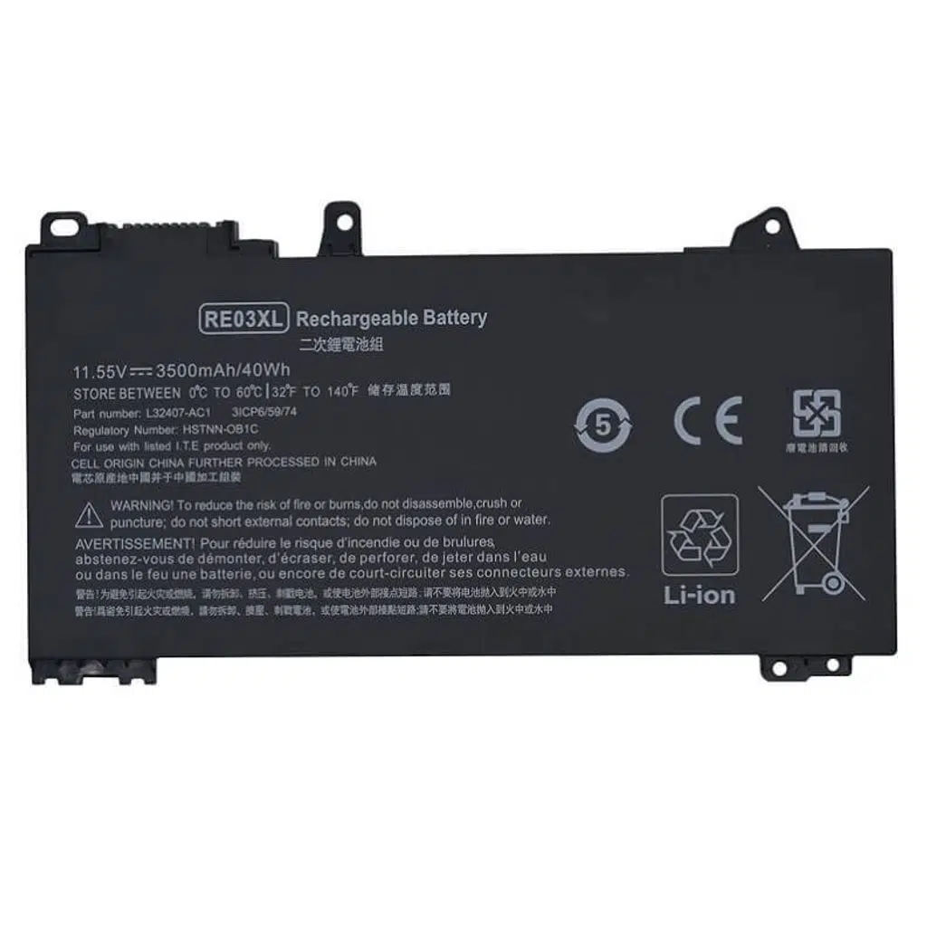 HP PROBOOK 450 G6 450 G7 430 G6 440 G6 UYUMLU LAPTOP BATARYASI PİL (RE03XL A+ KALİTE MUADİL)