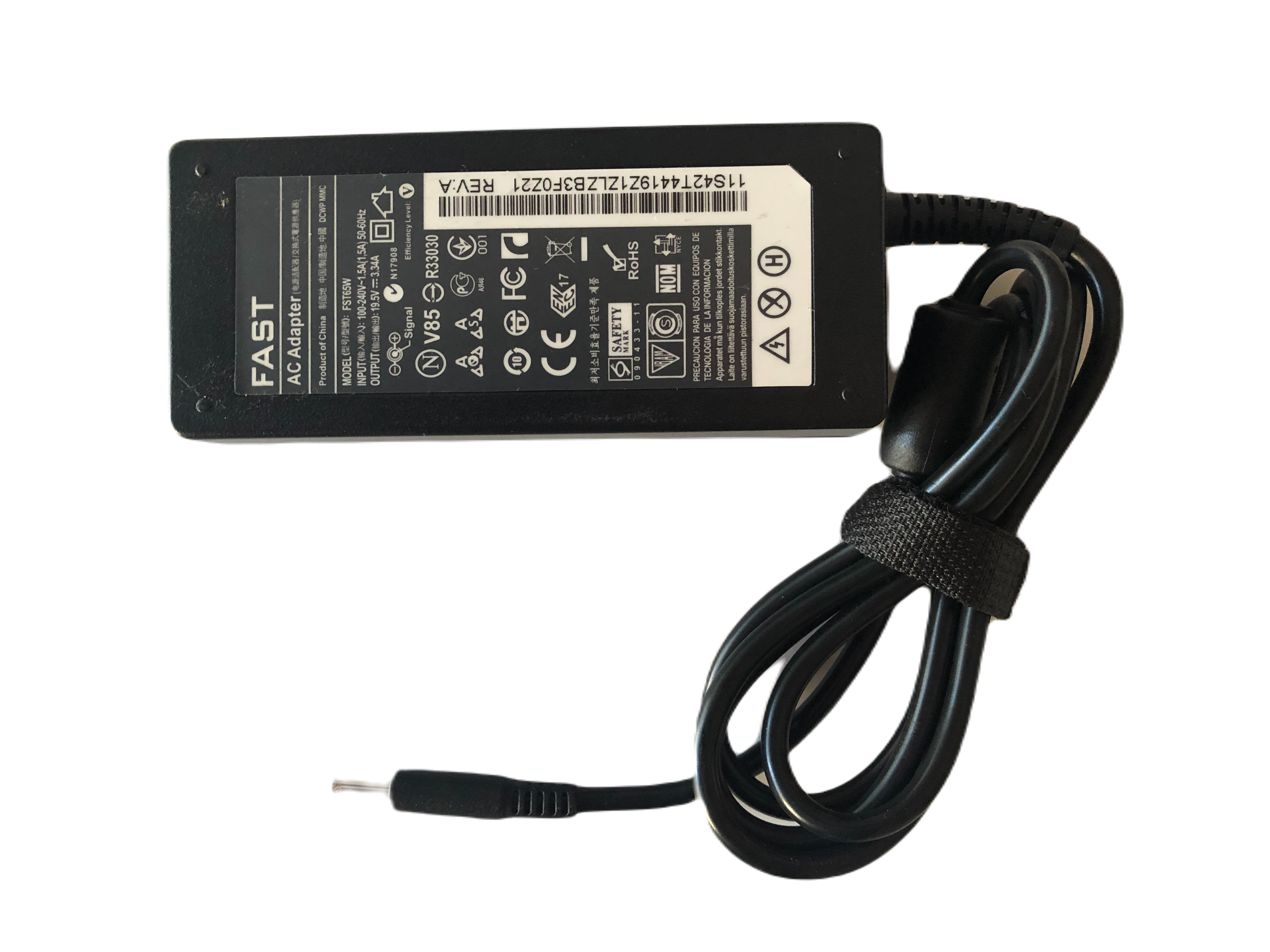Dell Notebook Adaptörü 19.5V 3.34A 65WATT  4.5*3.0mm Pinli 