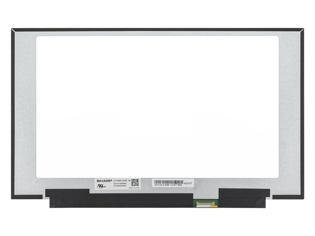 LQ156M1JW26 UYUMLU 15.6 İNÇ 40 PİN DAR SOKET 240HZ SLİM LED LAPTOP EKRANI PANEL (1920X1080 FHD IPS)