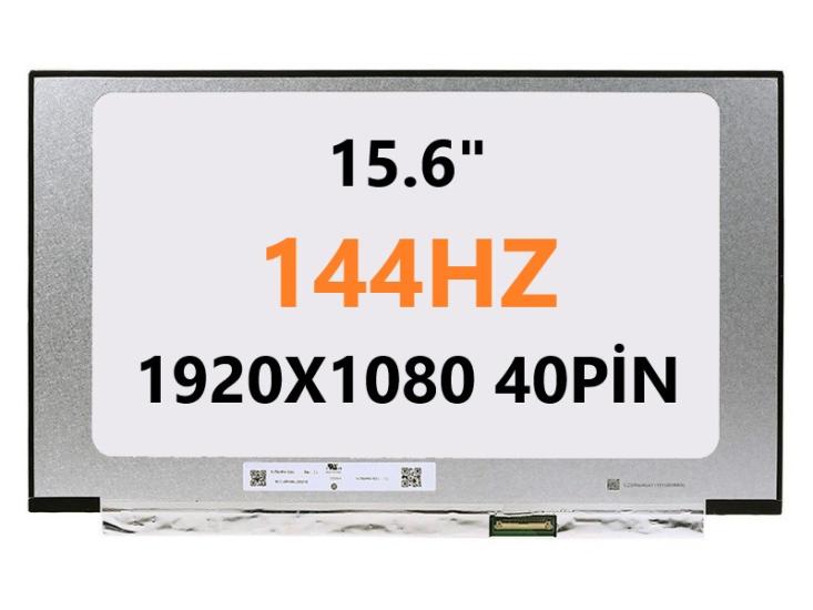 LP156WFG-SPF6 15.6’’ Ekran 40 Pin Slim Led Panel vidasız  (144HZ)