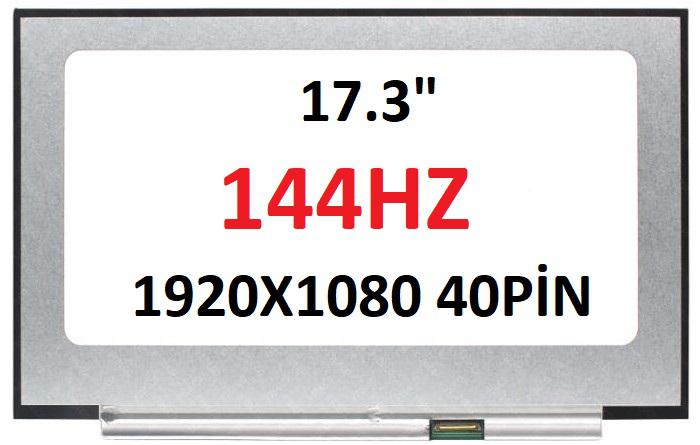  N173HCE-G33 REV.C3 17.3’’ Slim Led 40pin 144HZ Ekran