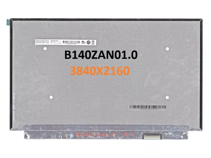 14.0’’ 40PIN SLIM B140ZAN01.0 3840X2160