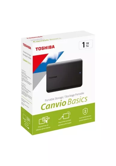 Toshiba Canvio Basics HDTB510EK3AA 1 TB 2.5’’ USB 