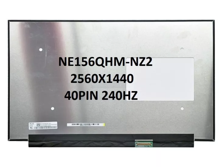 15.6’’ 2k 2560x1440 40PIN NE156QHM-NZ2