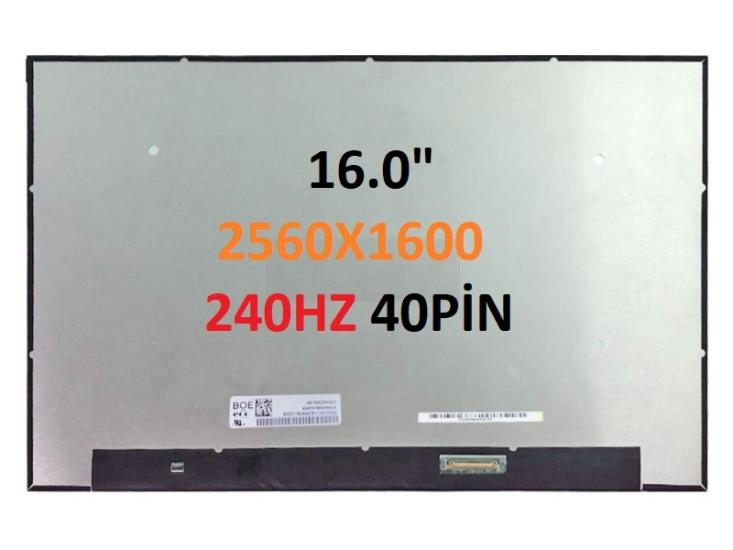 16.0’’ SLİM LED 40PİN 2560X1600 240HZ NE160QDM-NZ2 