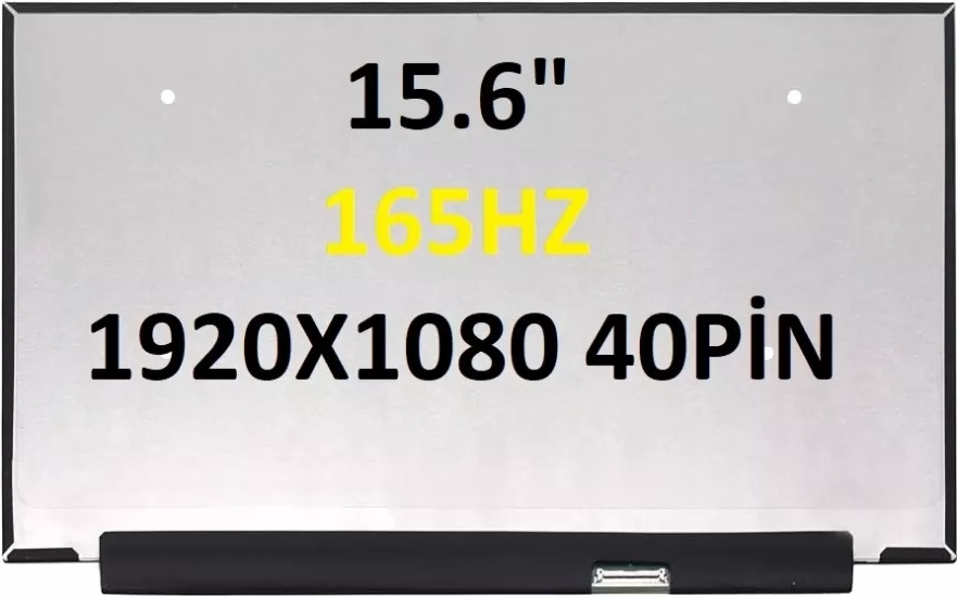 BOE NE156FHM-NXA 15.6 40 Pin 165Hz IPS Ekran